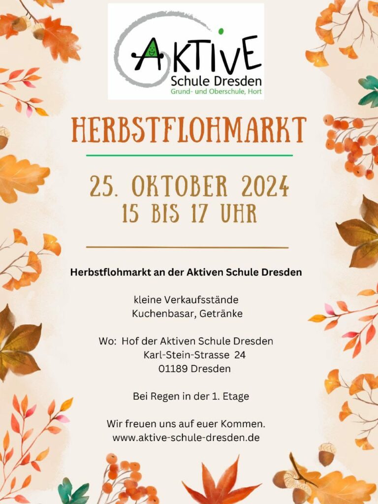 Herbstflohmarkt